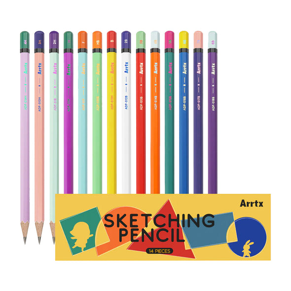 LÁPICES DE DIBUJO PROFESIONALES (DESDE 4H HASTA 8B)