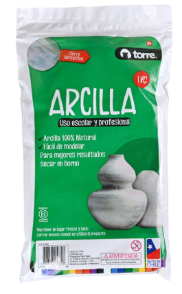 Arcilla 1 kilo