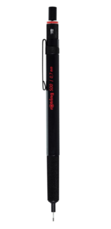 Portamina Rotring 500 Negro 0.7mm