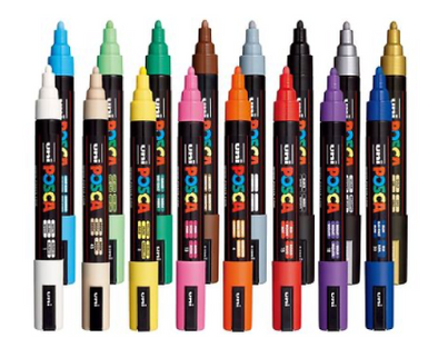 Set Marcador POSCA 5M 16 Colores