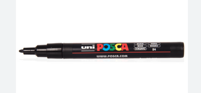 Posca 3M (0.9 - 1.3mm) Negro