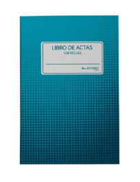 Libro de acta 100 hojas lineal