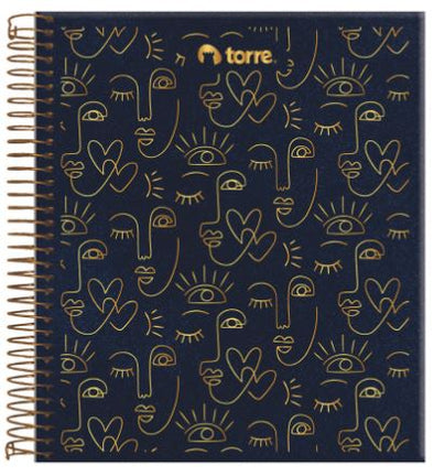 Cuaderno Book Velvet cuarta 7mm 120 hojas