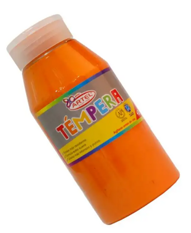 Tempera 500ml naranja 77