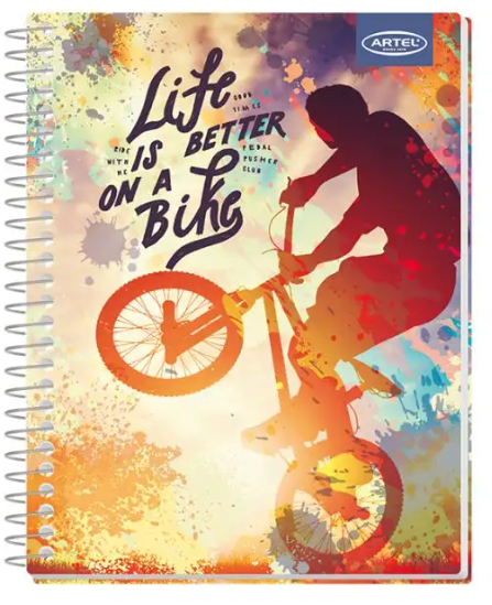 Cuaderno Especial 120h 7mm Sports