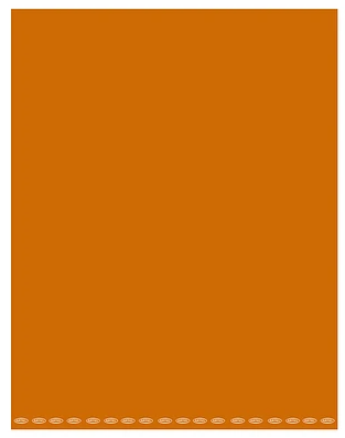 Cartón pintado 53x75cm Artel naranja