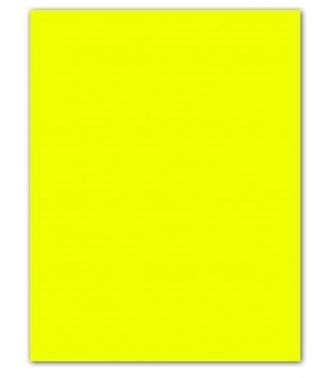 Cartulina fluor 50 x 70 amarilla