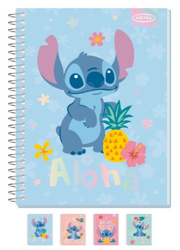 Cuaderno Especial 150 Hojas Stitch Cute Artel
