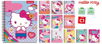 Cuaderno universitario Hello Kitty