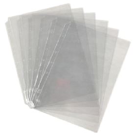 Funda dura transparente tamaño oficio