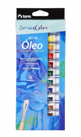 Set óleo 12 unidades 12ml