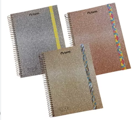 Cuaderno Top Glam carta 7mm 120 hojas