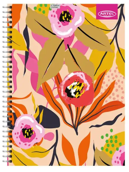 Cuaderno Especial 150 hojas Floral
