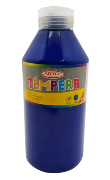 Tempera 500ml azul ultramar 44