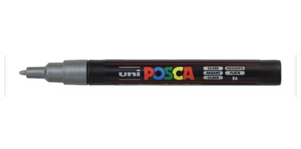 Posca 3M (0.9 - 1.3mm) Plata