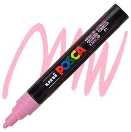 Posca 5M (1.8 - 2.5mm) Rosa Claro