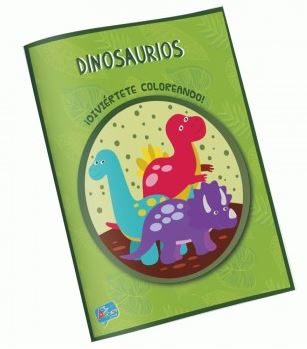Libro para colorear Dinosaurios