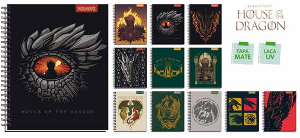 Cuaderno universitario House Of The Dragons