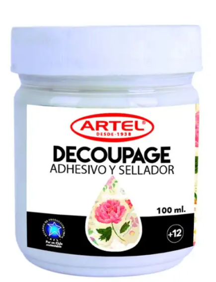 Adhesivo y Sellador Decoupage Fco 100ml