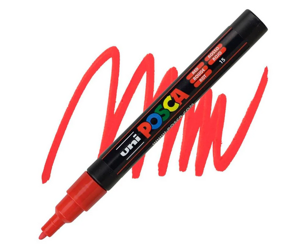 Posca 3M (0.9 - 1.3mm) Rojo