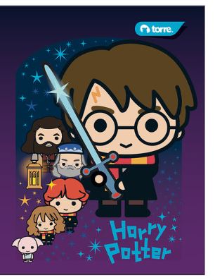 Cuaderno Top Harry Potter 7mm 150h