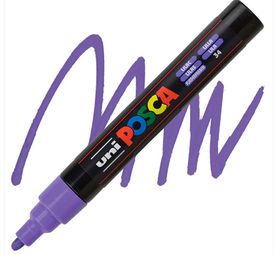 Posca 5M (1.8 - 2.5mm) Lila