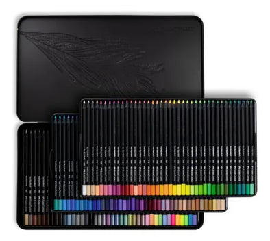Estuche De Metal Faber-castell Ecolápices Supersoft X120