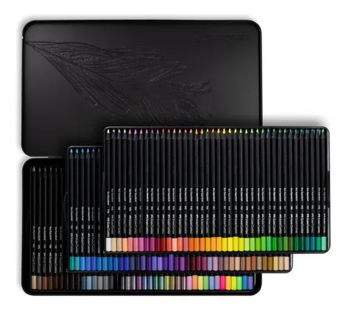 Estuche De Metal Faber-castell Ecolápices Supersoft X120