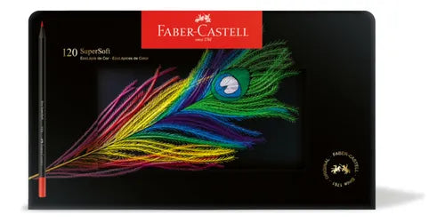 Estuche De Metal Faber-castell Ecolápices Supersoft X120