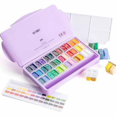 HIMI SET GOUACHE 36 COLORES / 12GR Nueva Versión