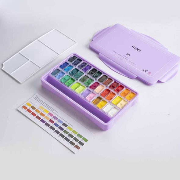 HIMI SET GOUACHE 36 COLORES / 12GR Nueva Versión