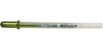 Lápiz Gel Gelly Roll Sakura Glaze Verde Cazador