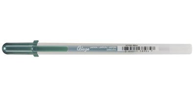 Lápiz Gel Gelly Roll Sakura Glaze Verde Oscuro