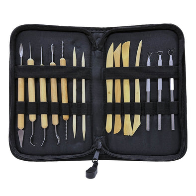 Herramientas Para Tallado Cerámica Renart Set 14 pcs.