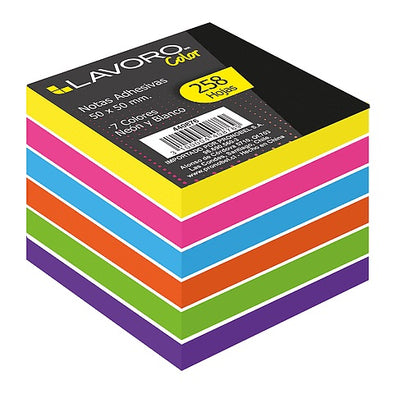 Nota Adhesiva 50x50 mm. 1 Un. 258 Hjs.