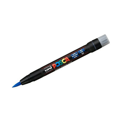 Marcador POSCA Punta Pincel PCF-350 Azul