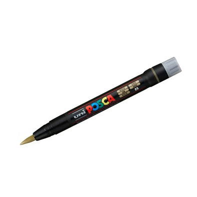 Marcador POSCA Punta Pincel PCF-350 Dorado