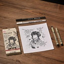 Set de Tiralínea Pigma Micron Manga Basic Sakura