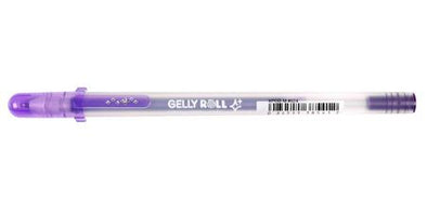 Lápiz Gel Gelly Roll Sakura Silver Shadow 1.0mm Morado