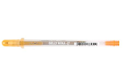 Lápiz Gel Gelly Roll Sakura Silver Shadow 1.0mm Naranja