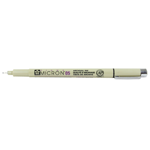 Marcador Pigma Micron Sakura 0.5mm Negro