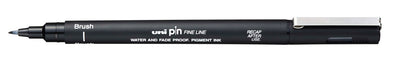 Uni Pin Fine Line Tiralíneas Negro Brush