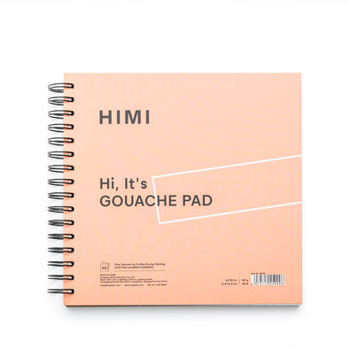 HIMI CUADERNO 8.5IN GOUCHE PAD 21.6*21.6CM-50PCS ROSADO - 160G