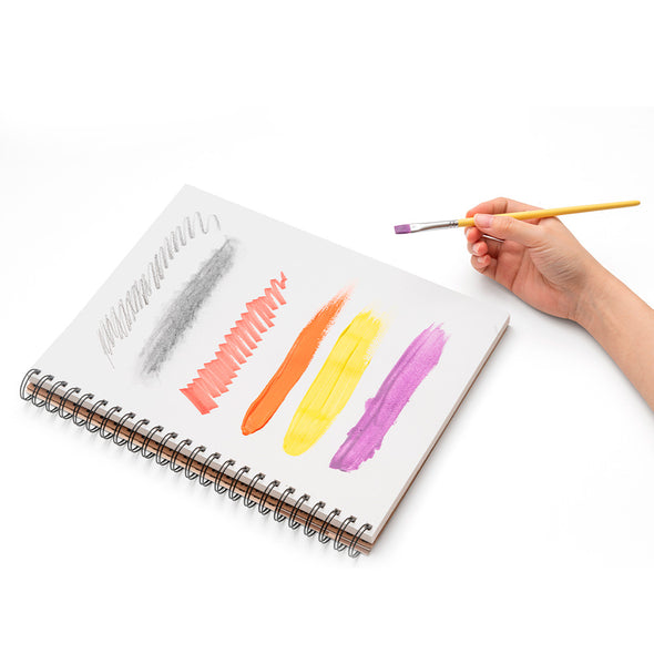 HIMI BLOCK PARA TÉCNICAS MIXTAS 22.9 * 30.5 CM 180 G * 40 HOJAS