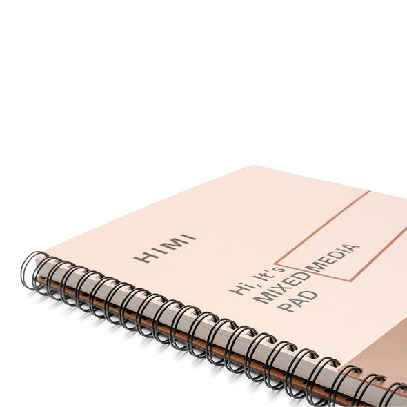 HIMI BLOCK PARA TÉCNICAS MIXTAS 22.9 * 30.5 CM 180 G * 40 HOJAS