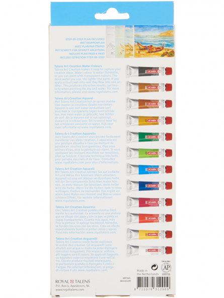 Acuarela Art Creation Set 12 Colores 12ml
