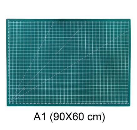 Base de Corte 90X60 cm (A1) Cuadriculada y con Ángulos