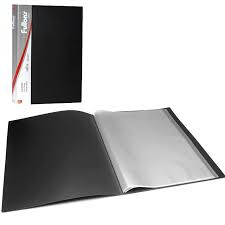 Carpeta 20 fundas oficio negro