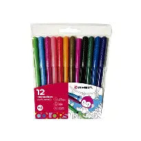 Marcador 12 colores punta gruesa