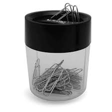 Porta clips magnético doble negro